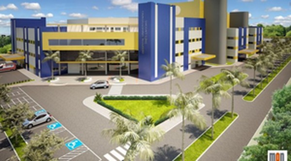 Com mais de 100 pessoas trabalhando, Hospital Regional de Três Lagoas tem 15% da obra completa Projeto do Hospital Universitário. Foto ilustrativa