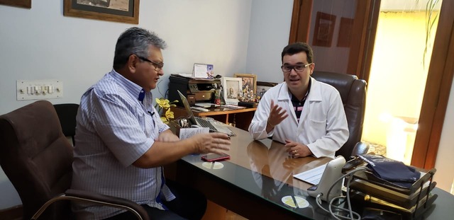 Altas temperaturas fazem o coração trabalhar mais rápido O Cardiologista Dr. Halan Castanheira falou Perfil News sobre o impacto do calor no coração humano. Foto: Arquivo Perfil News.