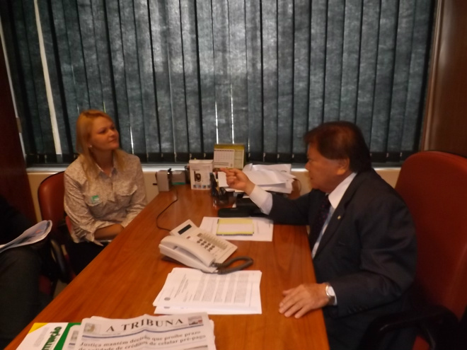 Presidente da Câmara solicita recursos para Bataguassu A proposta é garantir R$ 1 milhão para asfaltamento de ruas dos Jardins Recanto e Primavera (Foto: Divulgação/Assecom)