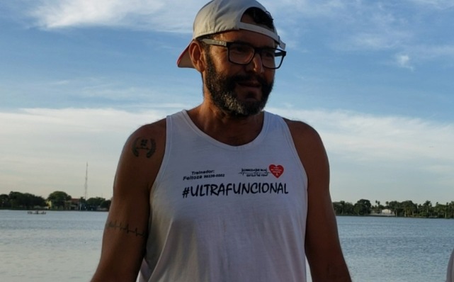 Professor Feitoza realiza Pedal Solidário de 12 horas em prol de Naldinho Professor Feitoza fará Pedal Solidário de 12h para arrecadar donativos para Naldinho. Foto: Arquivo Pessoal.