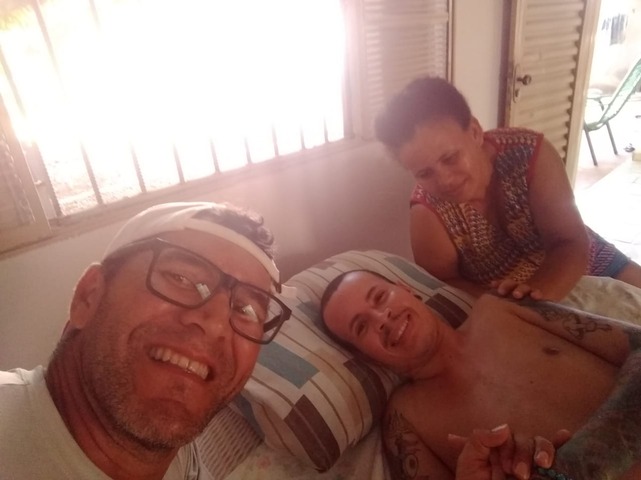 Professor Feitoza realiza Pedal Solidário de 12 horas em prol de Naldinho Ideia surgiu depois que ele visitou Naldinho e decidiu que precisava ajudar de alguma forma, Foto: Arquivo Pessoal