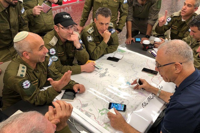Sonar israelense deve distinguir lama de outras substâncias para encontrar vítimas Forças de Defesa de Israel/Redes Sociais