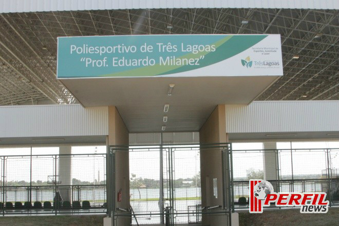 Três Lagoas recebe etapa da Copa Morena de Futsal nesta sexta-feira e sábado As partidas serão disputadas no Poliesportivo “Professor Eduardo Milanez”, na Circular da Lagoa Maior. (Foto: Perfil News)