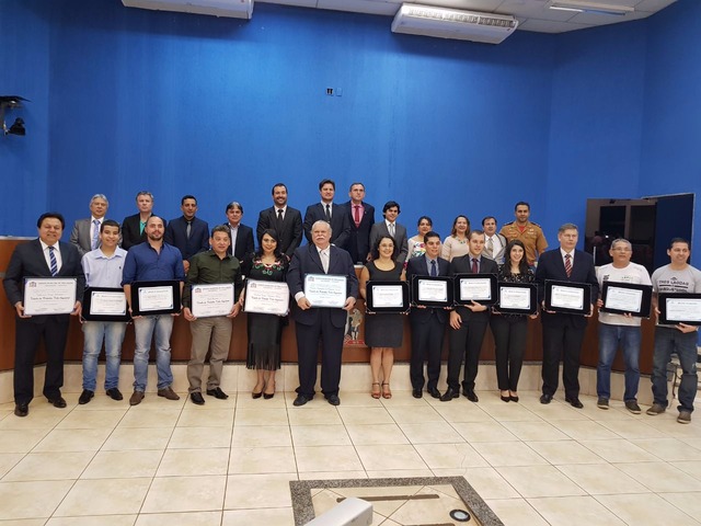 Câmara entrega título de Cidadão Três-lagoense, Moções de Congratulação e Mérito Esportivo A maior honraria que uma pessoa não nata no município pode receber é o título de cidadão (Foto/Assessoria)