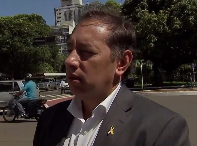 Seis diretores do Detran-MS e outros 7 são presos em ação contra corrupção e lavagem de dinheiro Diretor-presidente do Detran-MS, Gerson Claro, preso preventivamente na Operação Antivírus (Foto: Reprodução/TV Morena)