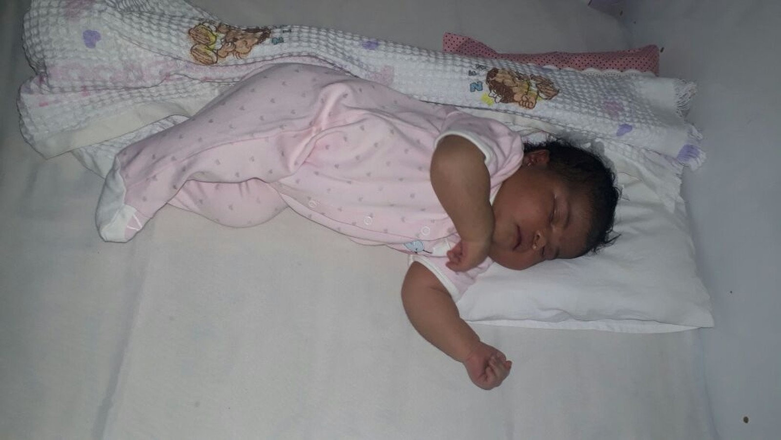 Bebê nasceu com mais de seis quilos em Porteirinha (Foto: Aquivo pessoal)

