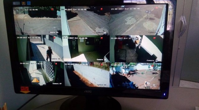 Sistema de vigilância instalado no semiaberto de Paranaíba aprimora segurança e monitoramento A instalação do sistema de câmeras contou com o apoio da Agepen e do Conselho da Comunidade de Paranaíba.(Foto:Assessoria)