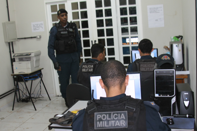 Policiais militares registraram várias ocorrências nesse final de semana (Foto: Ricardo Ojeda)