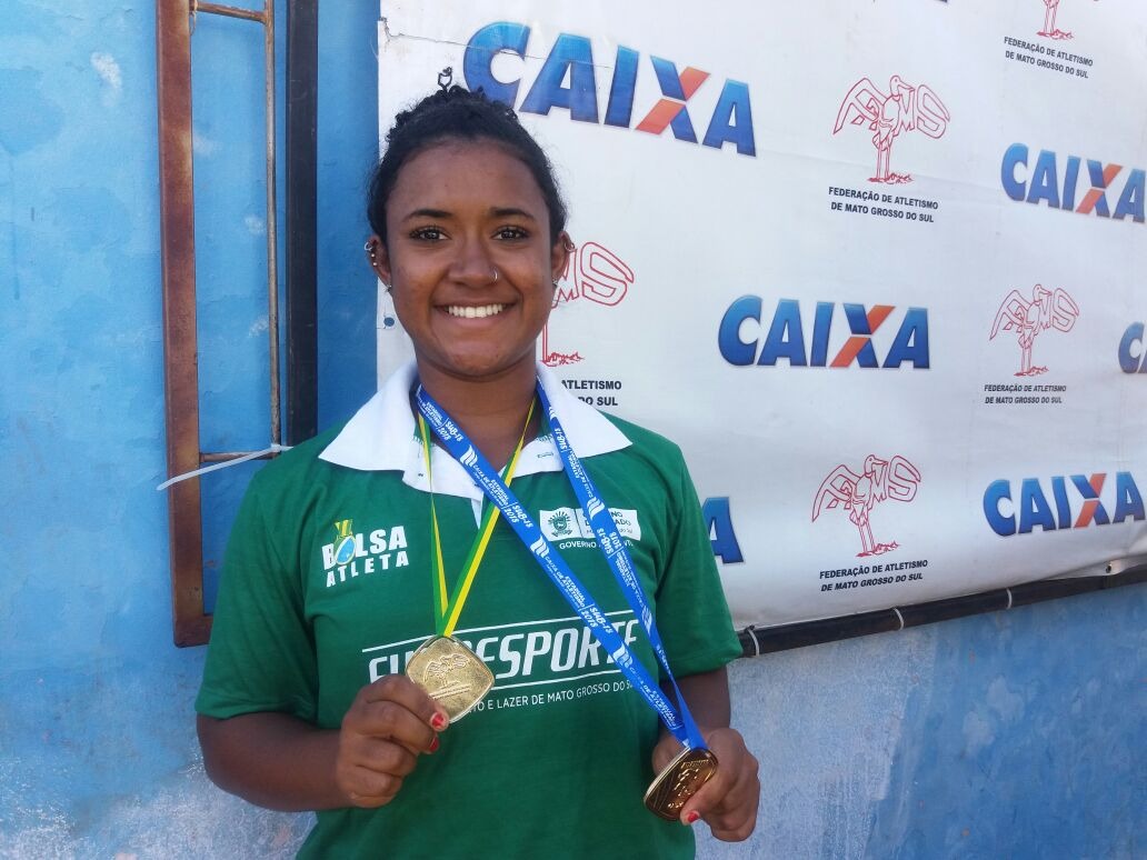 Nathália Felipe de Souza está entre as finalistas no Campeonato Brasileiro Sub-18 de Atletismo em Recife – PE.