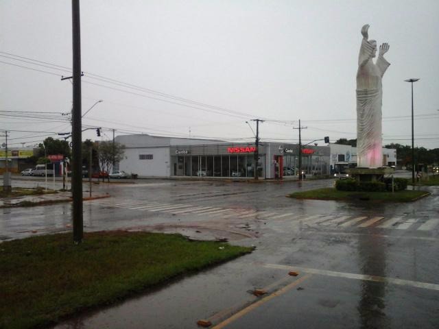 Três Lagoas terá chuva intensa no fim de semana Volume de água pode atingir os 33 milímetros no sábado (21). (Foto: Lucas Gustavo/ Arquivo/ Perfil News).