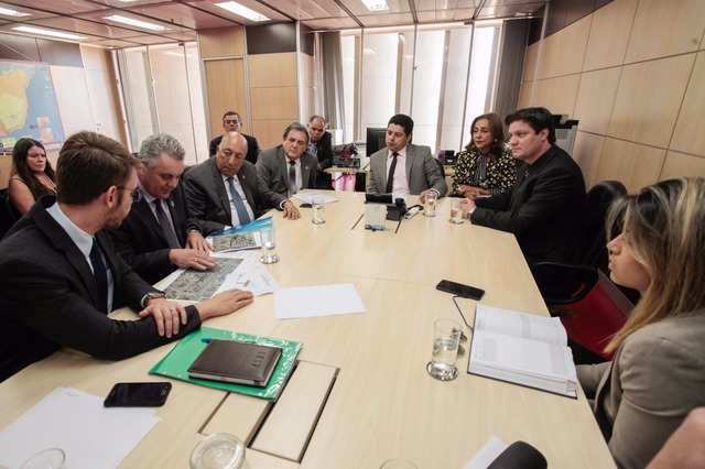 Angelo Guerreiro e André Bitencourt cumpriram os compromissos em Brasília (Foto/Assessoria)