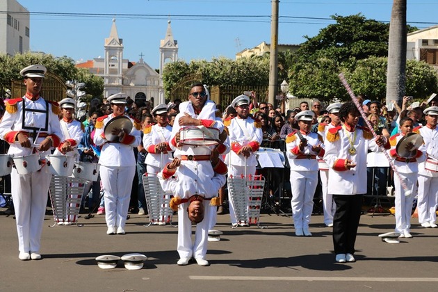 Banda Spartan de Três Lagoas é convidada a participar do Concurso de Bandas e Fanfarras de Cordeirópolis Banda Spartan se apresenta no aniversário da cidade. Foto: Divulgação.