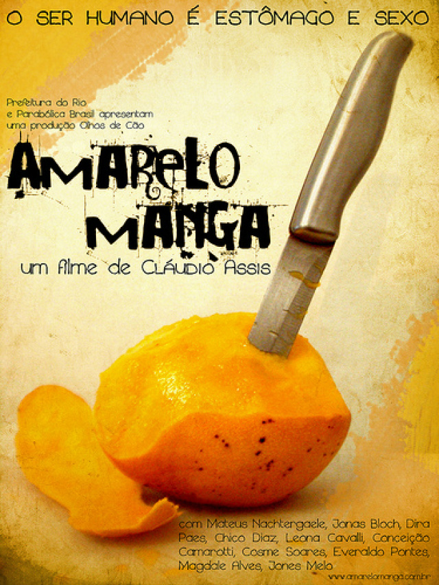 “Amarelo Manga” é a atração do Bocacine Cine Clube do próximo domingo O Bocacine Cine Clube exibirá no próximo domingo (31) o filme “Amarelo Manga”, do diretor Cláudio Assis. (Foto: Assessoria