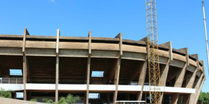 Sem reformas de segurança, Morenão não será liberado para o Comerário Estádio Morenão, em Campo Grande (Foto: Hélder Rafael)