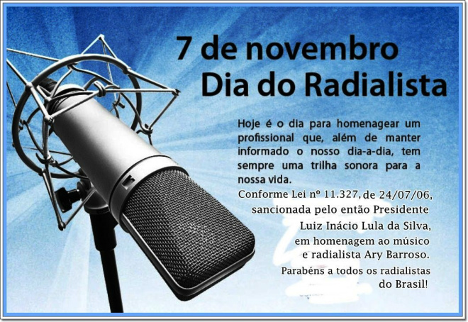 Prefeita Marcia Moura homenageando os radialistas