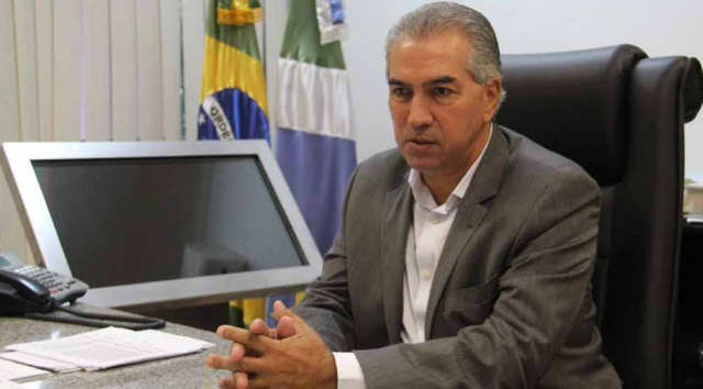 Reinaldo Azambuja Governador de Mato Grosso do Sul. (Foto: Divulgação.)