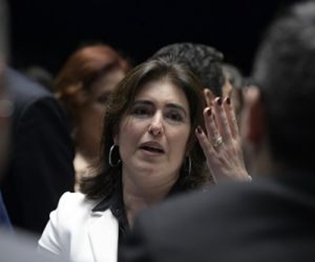 Simone avalia deixar o MDB após ameaças de Renan Simone batalhou para Renan não ser eleito presidente do Senado - Foto: Jonas Pereira / Agência Senado