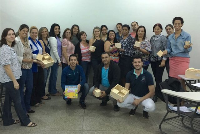 Professores de Três Lagoas aprendem como utilizar jogos para melhorar o ensino. (Foto: Divulgação)