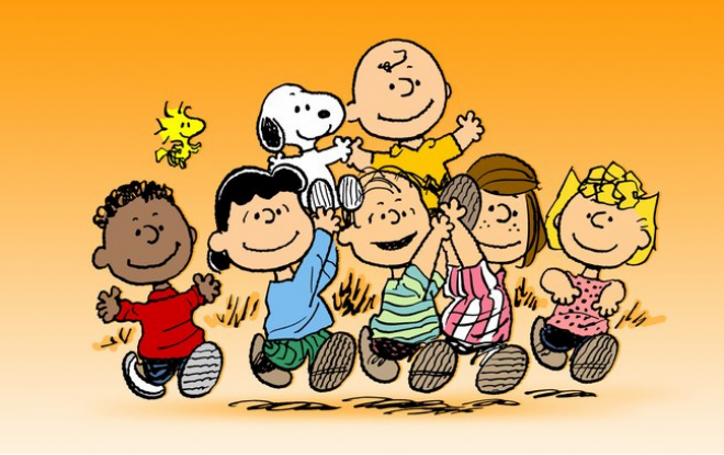 Personagens principais da turma de Charlie Brown. (Foto: Divulgação/ iG)