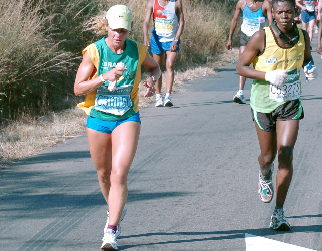 Ana Márcia conseguiu um título inédito durante a competição, o “Green Number” na África do Sul. (Foto: Assessoria)  