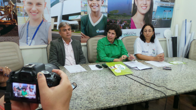 Durante a coletiva, a prefeita  Marcia Moura adiantou que além das questões relacionadas à saúde haverá um lado social (Foto: Ricardo Ojeda)