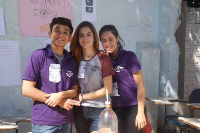 Mostra Cultural da Escola Sistema Exitus fortalece a criatividade dos alunos Após as orientações, o trabalho foi realizado em um mês e apresentado no último sábado (Foto: Edivelton Kologi)