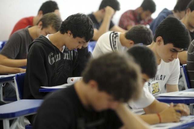 ProUni divulga nesta quarta-feira resultado da primeira chamada Alunos em sala de aula (Foto: Imagem de Arquivo/Agência Brasil)