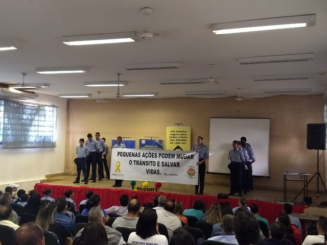1ª Secont da Prefeitura de Três Lagoas capacita cerca de 300 servidores O evento tem como foco capacitar motoristas e servidores que conduzem veículos da frota municipal (Foto/Assessoria)