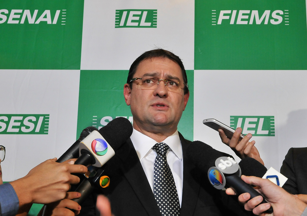 Presidente da FIEMS Sérgio Longen criticou duramente, nesta quarta-feira (03/06), o sexto aumento seguido da taxa básica de juros. (Foto: Assessoria)