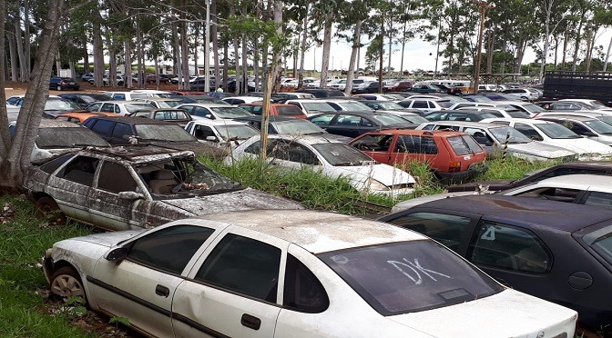 Detran define transferência de veículos apreendidos para pátio de terceirizadas Foto: Divulgação