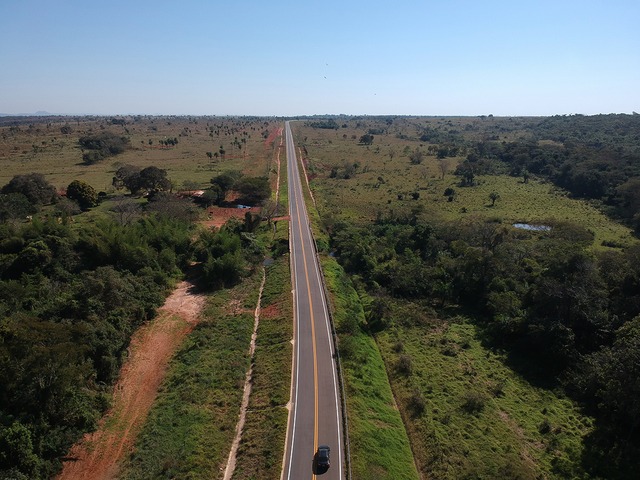 Investimentos do Estado dobram trechos de rodovias pavimentadas Rodovia MS-178, a Estrada do Curê: nova rota do ecoturismo. Foto: Edemir Rodrigues