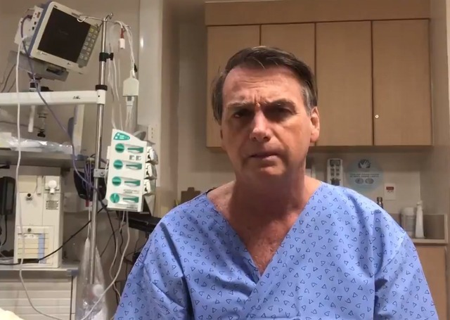 Bolsonaro tem alta da Unidade Semi-Intensiva crédito: Twitter