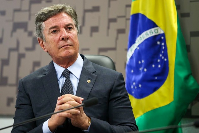Réu na Lava Jato, Collor presta depoimento no STF Marcelo Camargo/Agência Brasil