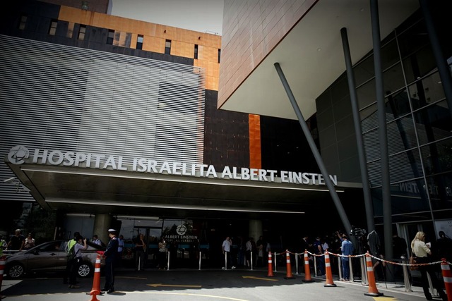 Bolsonaro deve deixar o hospital no início da tarde EFE/Fenando Bizerra/ direitos resevados