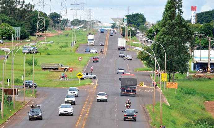 Governo Federal prevê melhoria da infraestrutura e a região do Bolsão será contemplada Projetos de concessão, da BR-262 será de 327 km, que liga Três Lagoas (MS) a Campo Grande (MS), com previsão de R$ 2,5 bilhões de investimentos. (Foto: Divulgação)