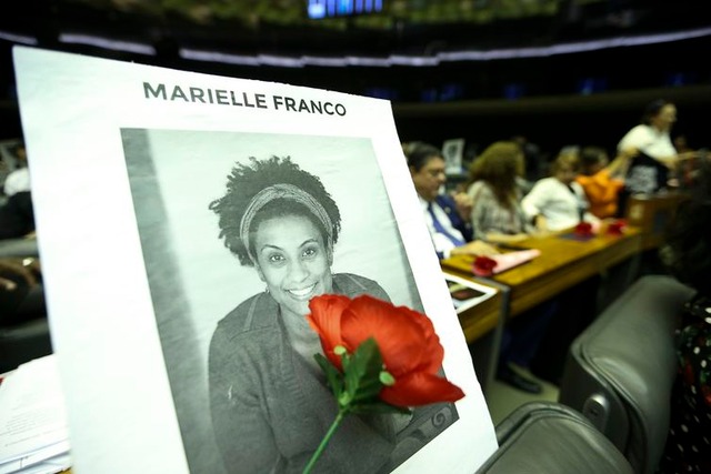Investigações sobre caso Marielle completam 11 meses sem conclusão Homenagem a Marielle Franco e Anderson Gomes na Câmara dos Deputados - Arquivo/Marcelo Camargo/Agência Brasil