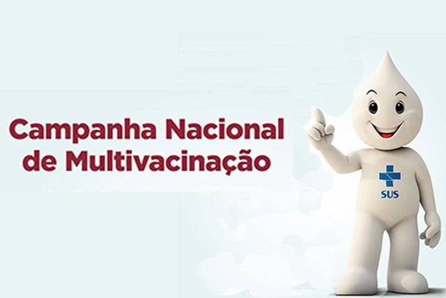 Começou Campanha Nacional de Multivacinação para crianças e adolescentes de até 15 anos Arte/Assessoria