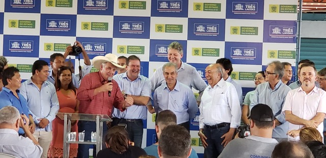 Governador vem a Três Lagoas, entrega Patrulhas Mecanizadas e fala em fortalecimento da agricultura familiar Três Lagoas recebeu duas patrulhas. Foto: Ricardo Ojeda