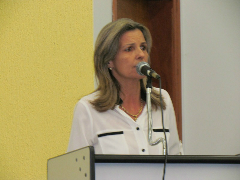 Última vereadora envolvida na farra das diárias é julgada hoje, na Câmara Lucineide é a 8ª e última vereadora a ser julgada hoje. (Foto: Divulgação)