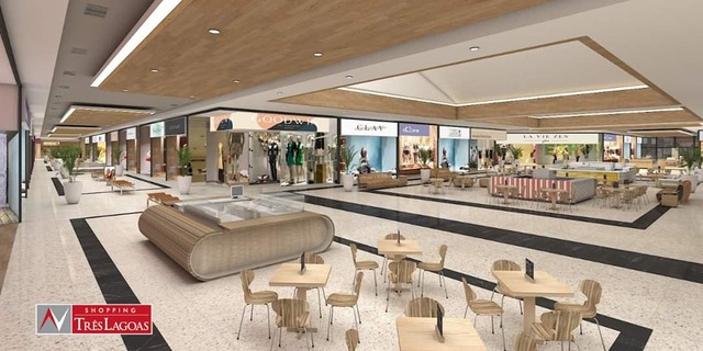 Shopping Três Lagoas faz primeiro Encontro de Negócios com empresários Perspectivas para a área interna do Shopping Três Lagoas. Amplo e climatizado. Divulgação
