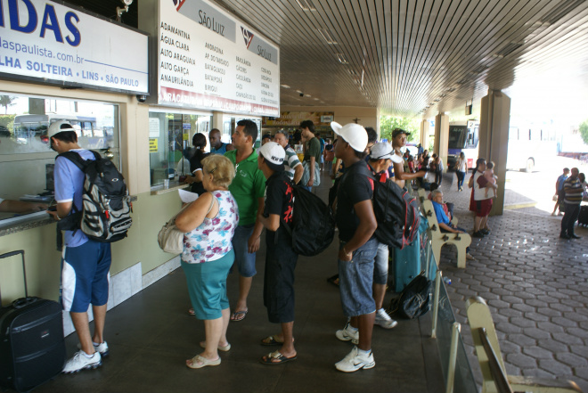 Aumentou em 70% a venda de passagens
Foto: Rafael Furlan