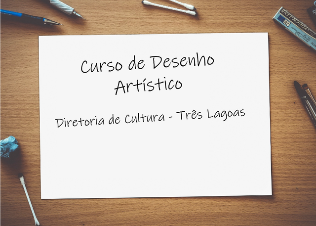 Núcleo de Artes Plásticas da Diretoria de Cultura abre inscrições para o Curso Técnico de Desenho Artístico Núcleo de Artes Plásticas da Diretoria de Cultura abre inscrições para o Curso Técnico de Desenho Artístico