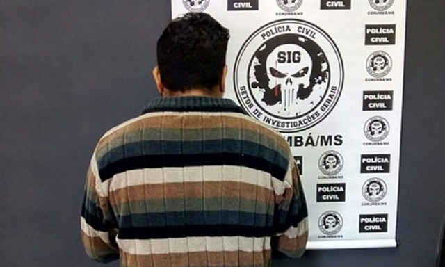 Casos de estupro continuam muito elevados em Mato Grosso do Sul Preso homem acusado de estuprar a sobrinha por cerca de nove anos - Foto: Diário Corumbaense