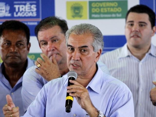 Reinaldo se reúne com bancada federal para discutir projetos a MS Governador Reinaldo Azambuja (PSDB) cumpre agenda em Brasília (Foto: Chico Ribeiro)