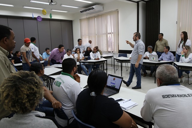 Técnicos de Três Lagoas e região recebem treinamento do Sistema de Controle de Endemias Treinamento de Edemias. Foto: Assessoria de Imprensa