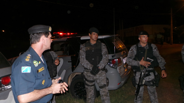 No final da operação o comando do batalhão, tenente coronel Monari avaliou como positiva a ação e disse que fiscalizações preventivas terão prosseguimento (Foto: Ricardo Ojeda)
