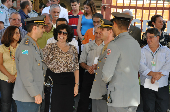 Tenente Coronel Mello deixa o comando do 5º Grupamento de Bombeiros O tenente coronel Mello volta para nova função no Quartel do Comando Geral do Corpo de Bombeiros, em Campo Grande. Foto: Divulgação
