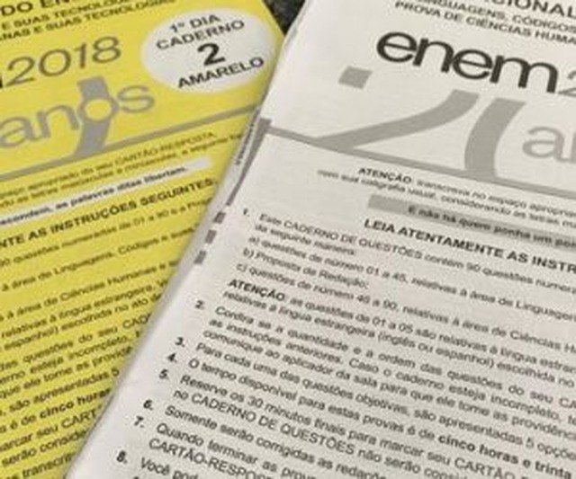 Governo Bolsonaro vai criar comissão para pente-fino ideológico no Enem O Banco Nacional de Itens é formado por questões que passam por rigoroso processo de produção - Foto: Divulgação web