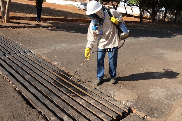 Tratamentos dos bueiros. Foto: Assessoria de Imprensa