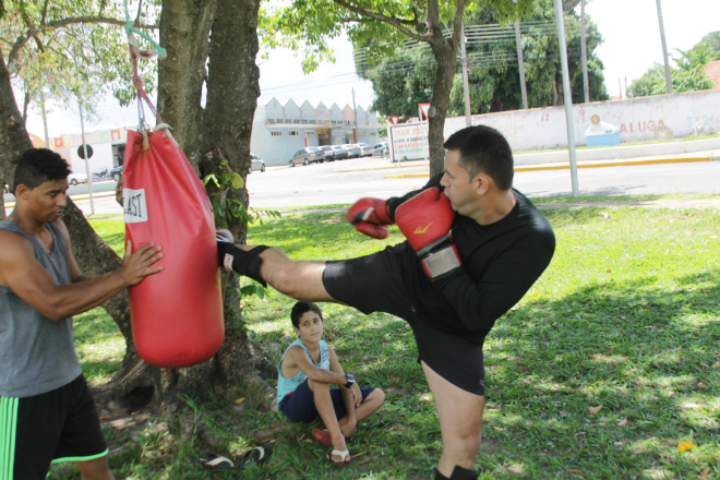 Ortiz vem treinando forte visando o mundial da Turquia (Foto: Nelson Roberto/Perfil News)